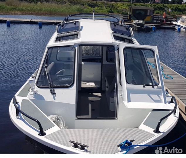 Моторная лодка Нортсильвер 745 с мотором бу