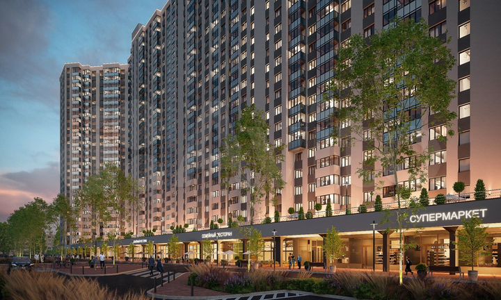 2-к. квартира, 78,2 м², 21/25 эт.