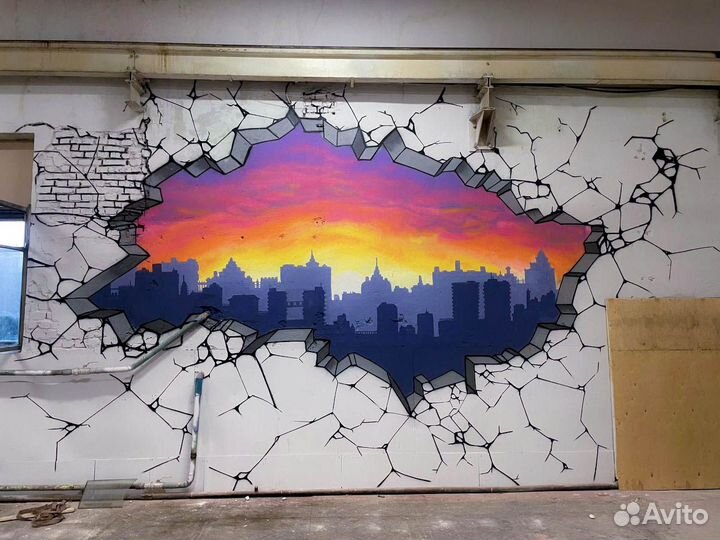Граффити оформление и роспись стен