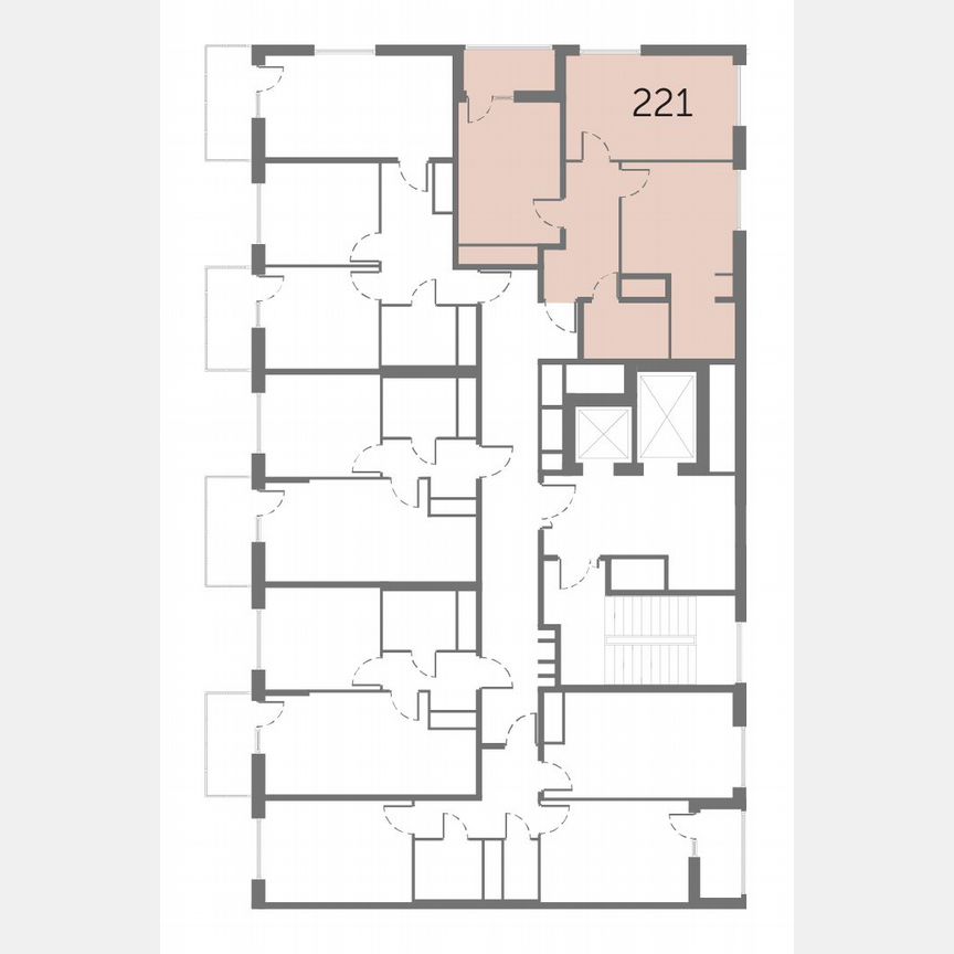 2-к. квартира, 56 м², 7/10 эт.