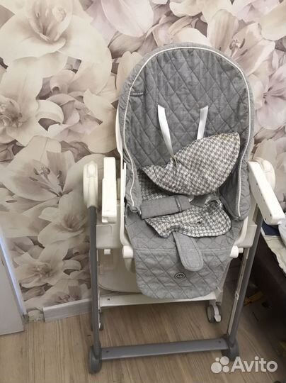 Детский стульчик для кормления happy baby berny