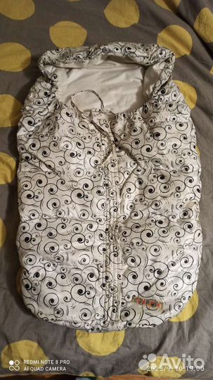 Спальник в коляску, кокон для улицы 0-8 мес