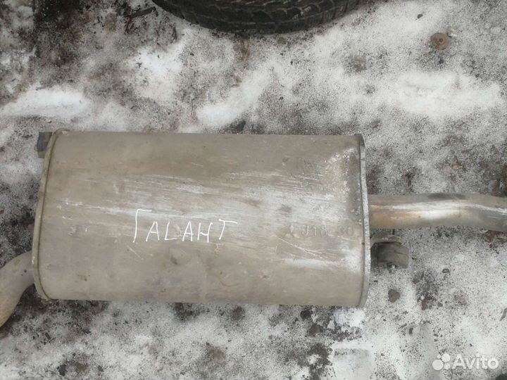 Глушитель мицубиси галант