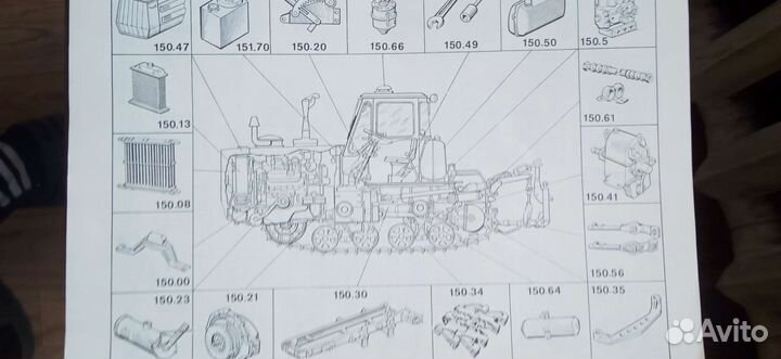 Каталог трактора Т-150