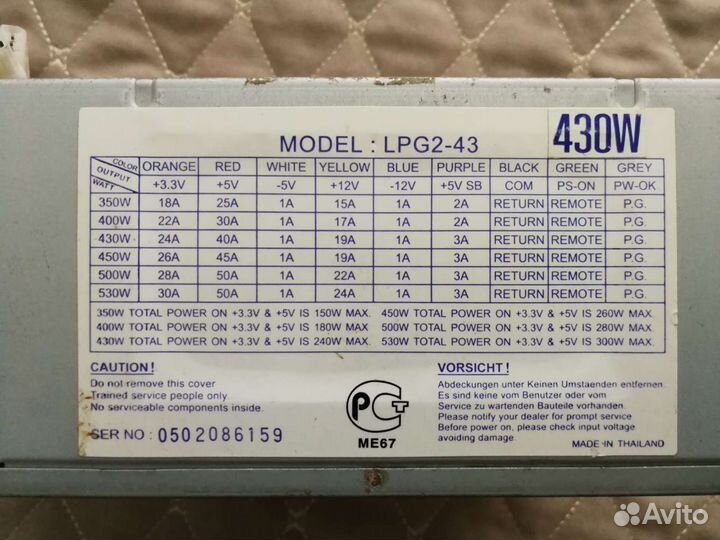 Блок питания