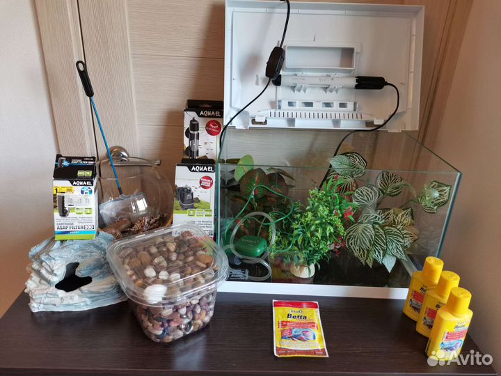 Аквариум aquael (25 л)комплект