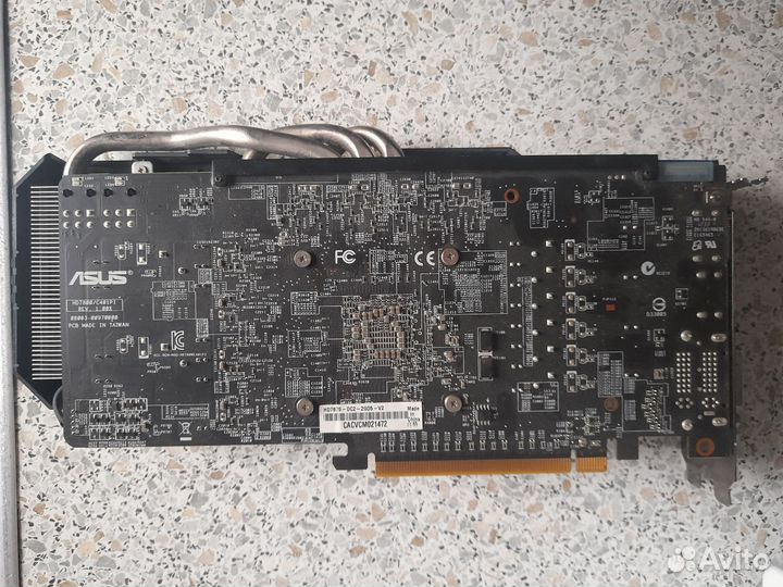 Видеокарта Asus GeForce GTX 770 OC 2048MB 256bit