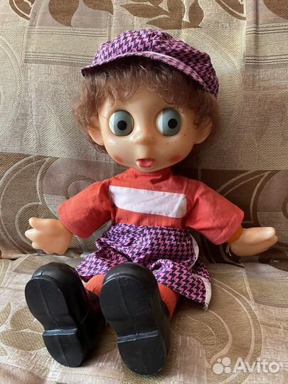 Кукла Антошка-футболист СССР