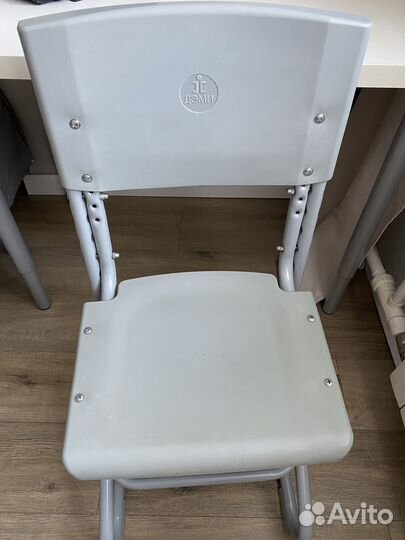 Растущий стул Дэми и стол икеа Vika amon