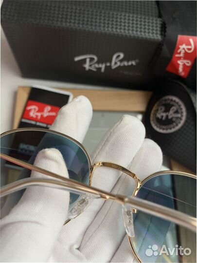 Солнцезащитные очки Ray Ban 3447 голубые (561)