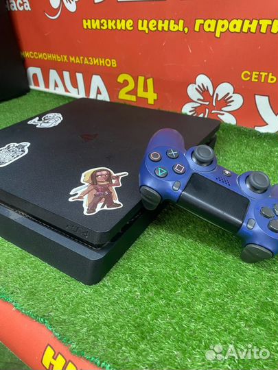 Игровая приставка PS-4 slim 1TB PlayStation Slim 1
