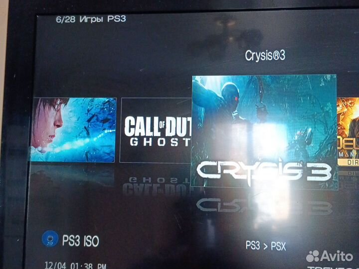 Sony PS3 super slim прошитая 32игры