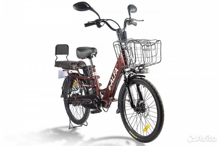 Электровелосипед green city e-alfa LUX