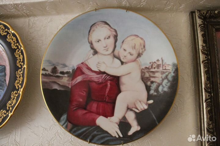 Коллекционная декоративная тарелочка Limoges, 25см