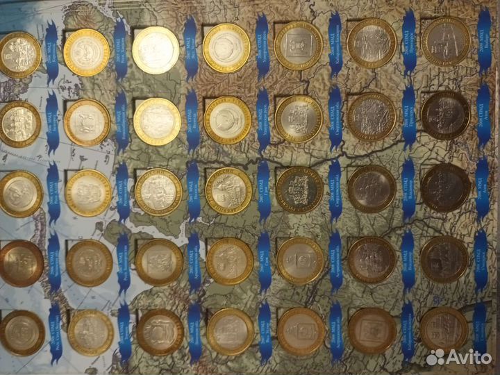 Набор биметаллических монет