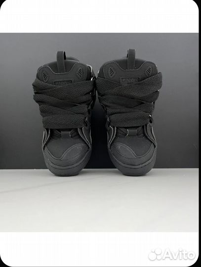 Кроссовки Lanvin curb черные