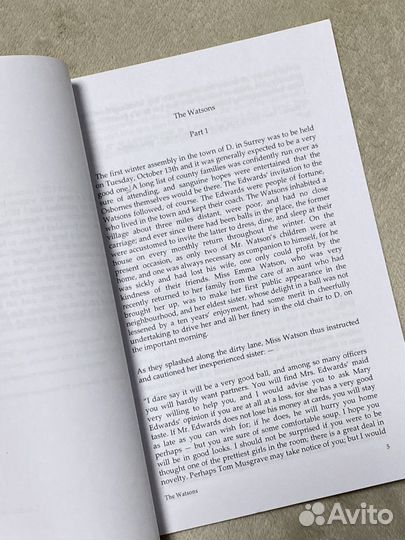 Джейн Остин - Уотсоны на английском