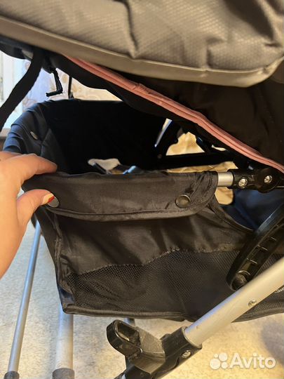 Коляска Capella розовая