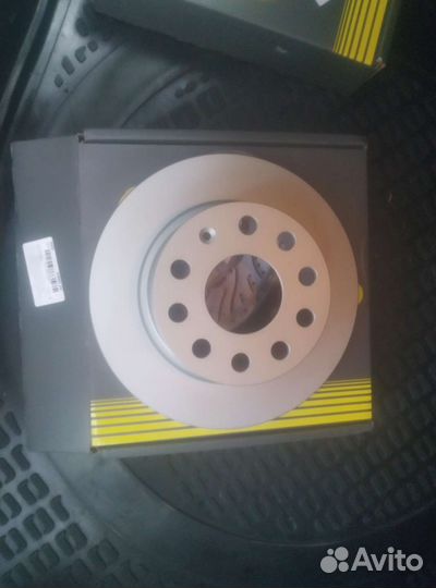 Тормозные диски skoda octavia а7 задние