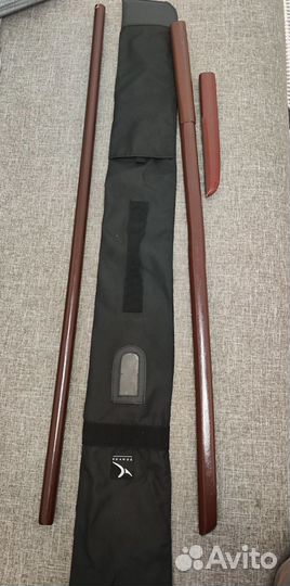 Комплект тренировочный айкидо из 4 предметов дер