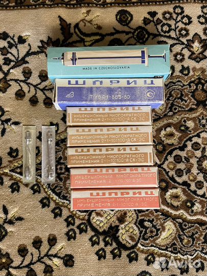 Шприцы советские
