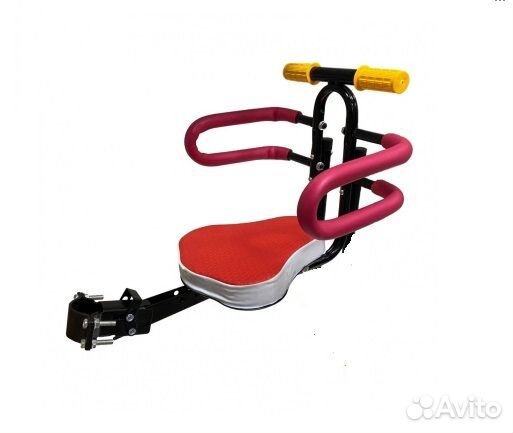 Сидение для детей с ручками на руму велос. 14854