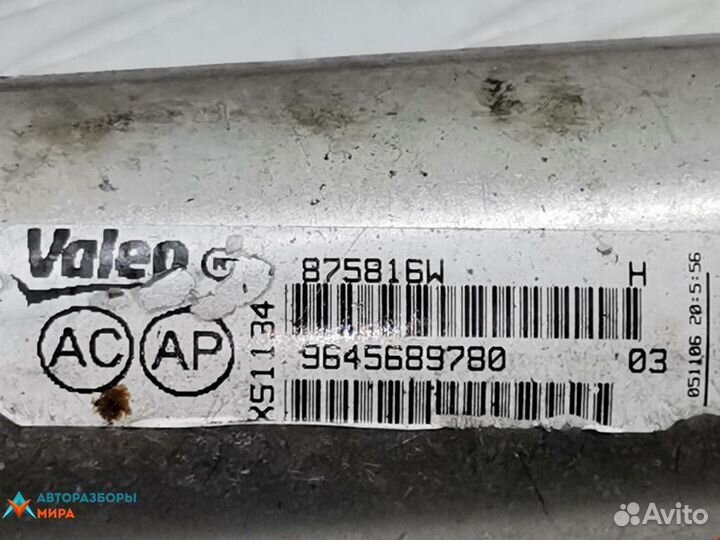 Охладитель EGR / Радиатор EGR Peugeot 807 2006