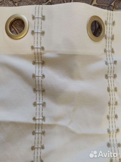 Шторы хлопок лен