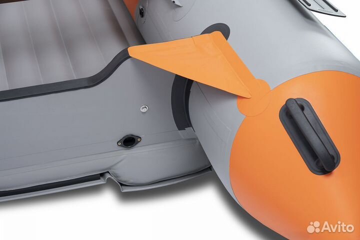 Лодка mishimo river JET 400 под водомет оранжевая