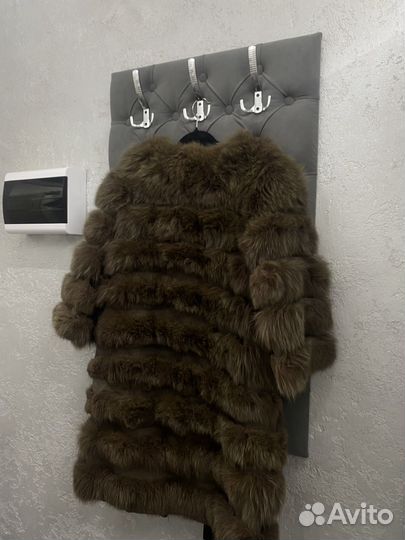 Шуба из песца