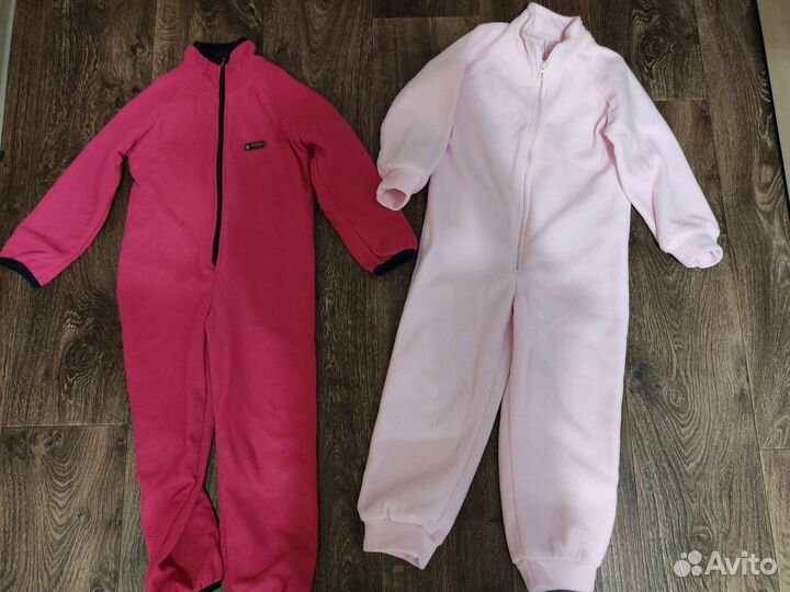 Флисовые комбинезоны