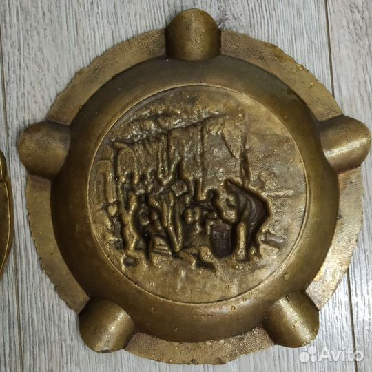 Тарелки из бронзы