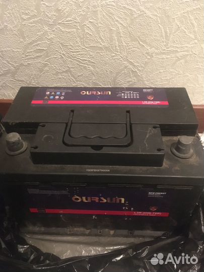 Аккумулятор oursun 70ah