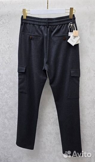Брюки карго мужские Brunello Cucinelli