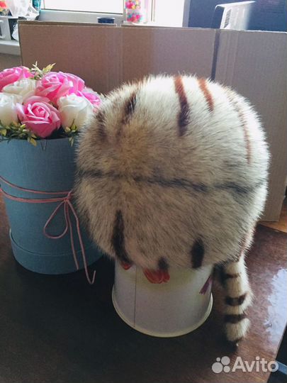 Шапка норковая женская