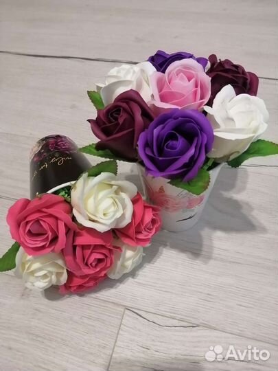 Букет из мыла