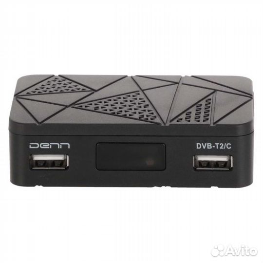 Ресивер DVB-T2 D-color DC700HD plus черный