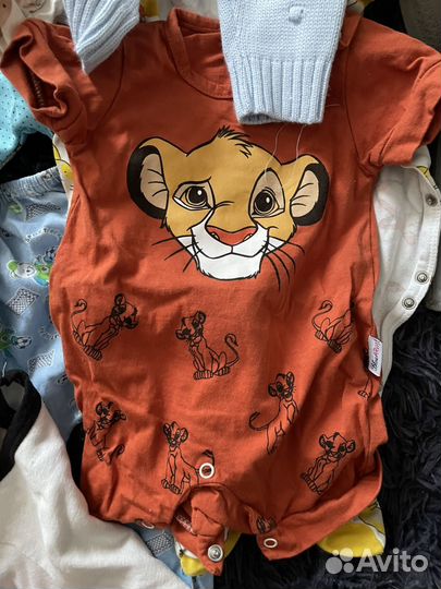 Вещи на мальчика 3-6 мес пакетом