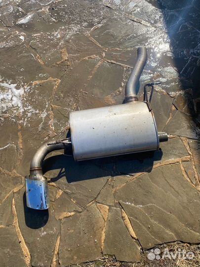 Глушитель bmw x4 f26 2.0d