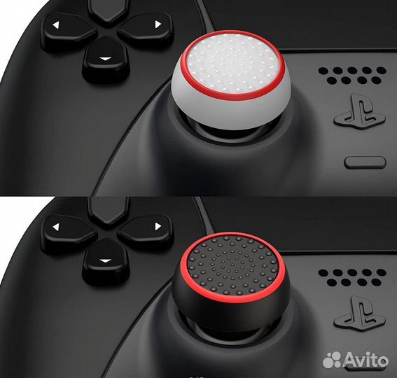 Накладки колпачки на стики геймпада PS4 PS5 2шт