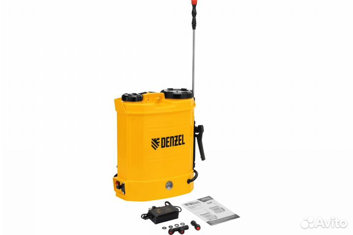 Ранцевый аккумуляторный опрыскиватель Denzel D-12L