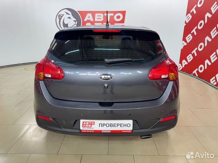 Kia Ceed 1.6 AT, 2014, 191 876 км