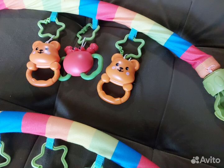 Подвеска дуга на коляску для двойни. Цена за обе