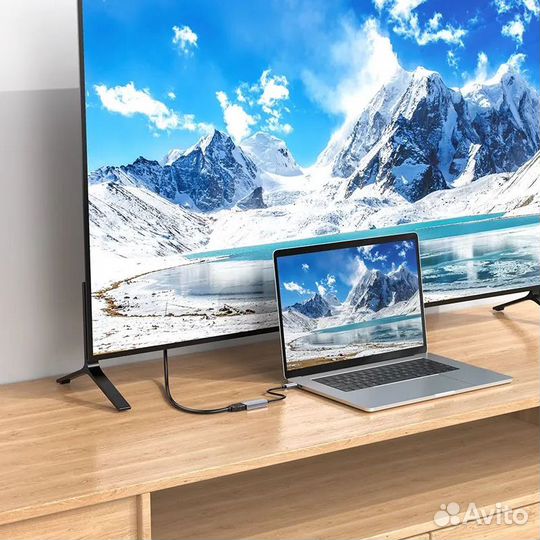Переходник (конвертер) hoco UA20 гнездо hdmi
