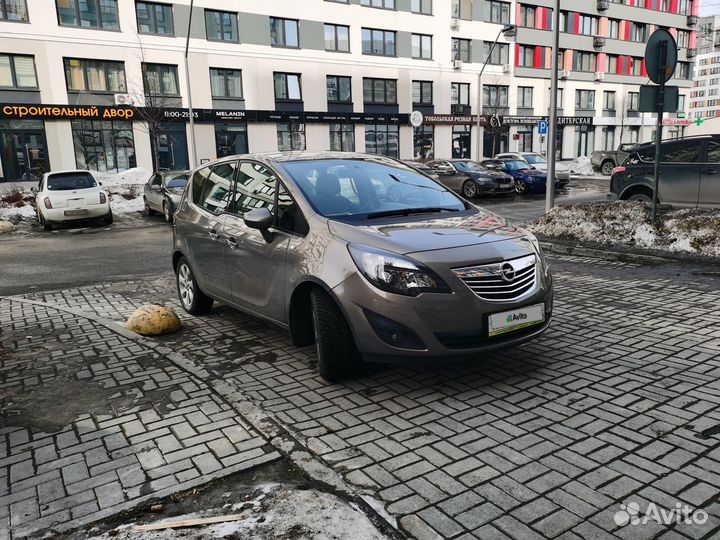 Opel Meriva 1.4 МТ, 2011, 78 000 км