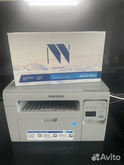 Мфу Samsung scx 3400 +новый катридж
