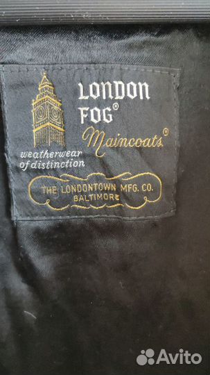 Плащ тренч мужской London Fog
