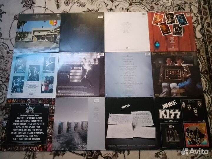 AC/DC, Scorpions, Kiss на виниле LP Оригинал EU