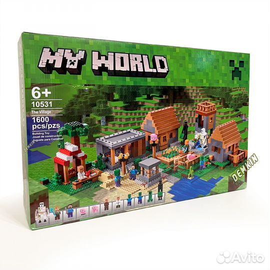Конструктор Майнкрафт Большая деревня 10531