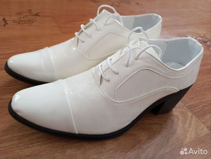 Мужские кожаные туфли 43 размер